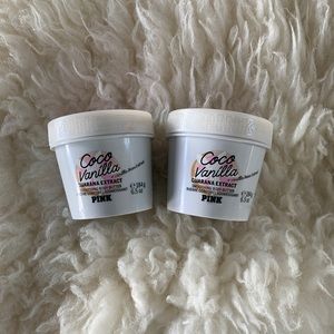 New Victoria’s Secret PINK Coco Vanilla Smoothing Body Butters RARE & HTF